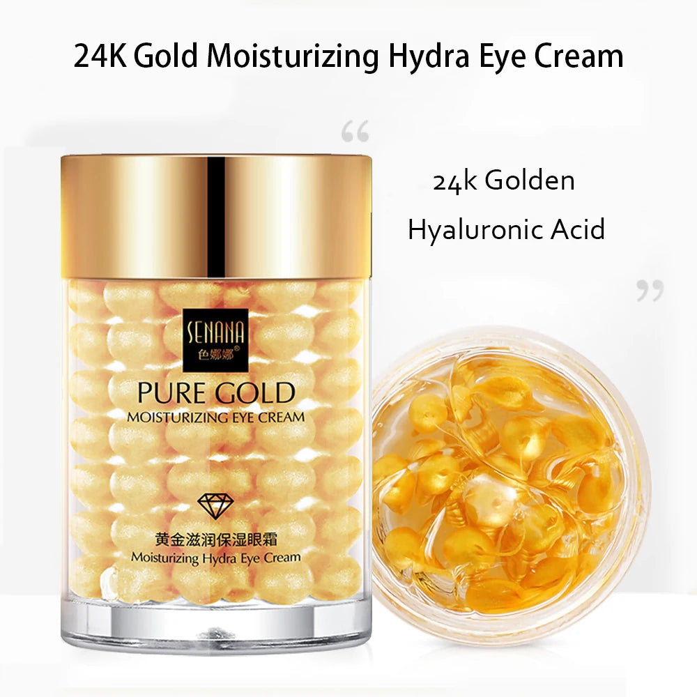 24K Gold Radiance Treatment Set – Anti-Aging Face Serum and Eye Cream ✨